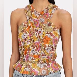 NWT Veronica Beard Kailani Top